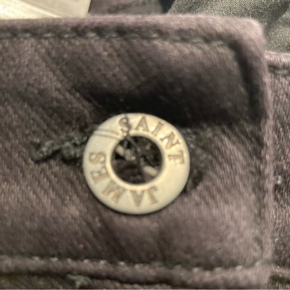 ST JAMES Sz 8 High Rise Skinny Designed in France Jeans - Picture 9 of 10